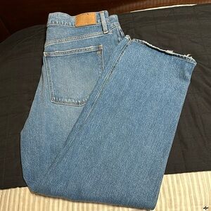 NWOT Madewell Perfect Vintage Straight Jeans